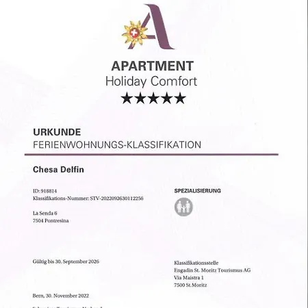 Appartement Chesa Delfin